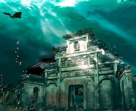 are there submerged city in south china sea